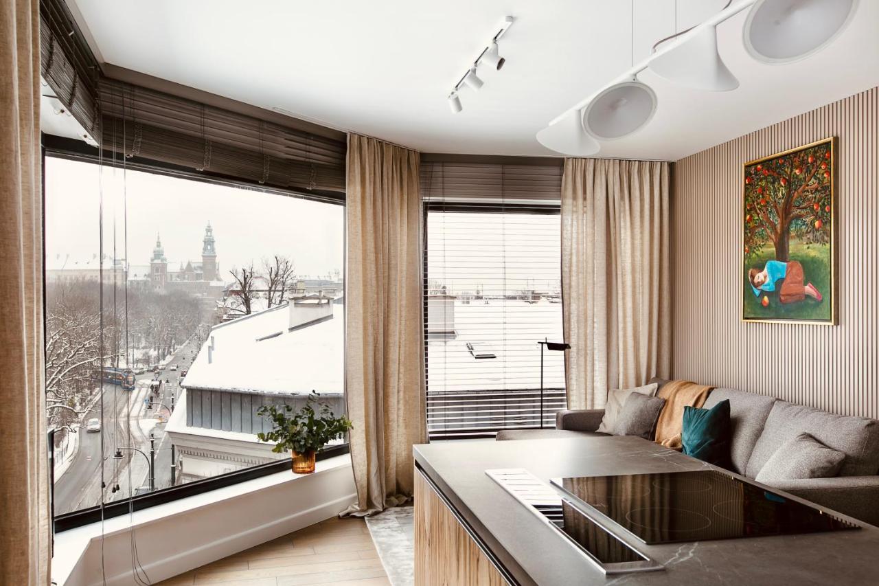 Panorama View By Mint Apartment Krakau Exterior foto