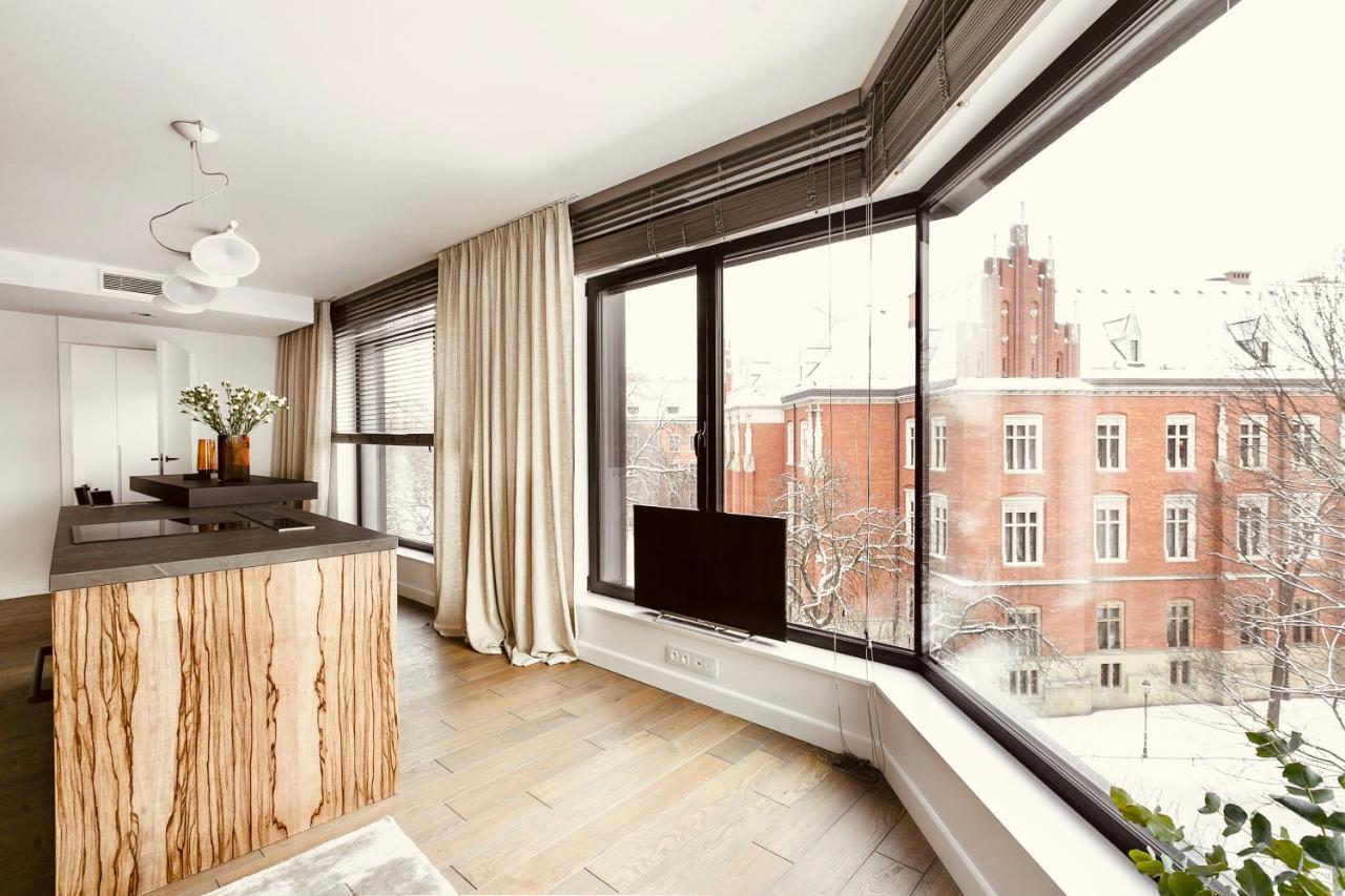 Panorama View By Mint Apartment Krakau Exterior foto