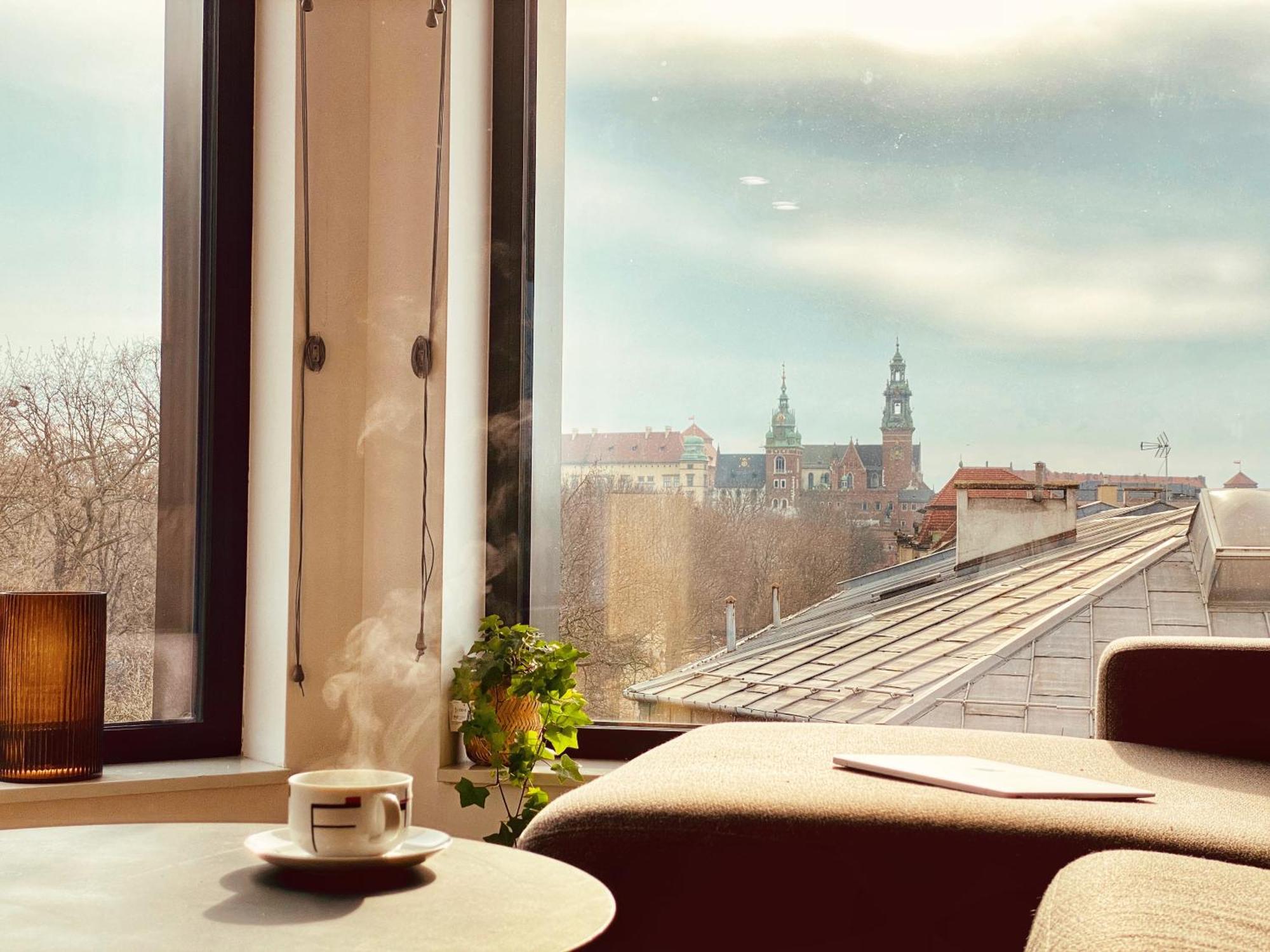 Panorama View By Mint Apartment Krakau Exterior foto