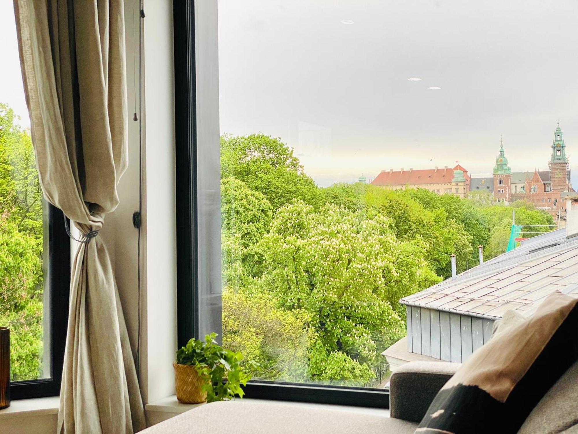 Panorama View By Mint Apartment Krakau Exterior foto