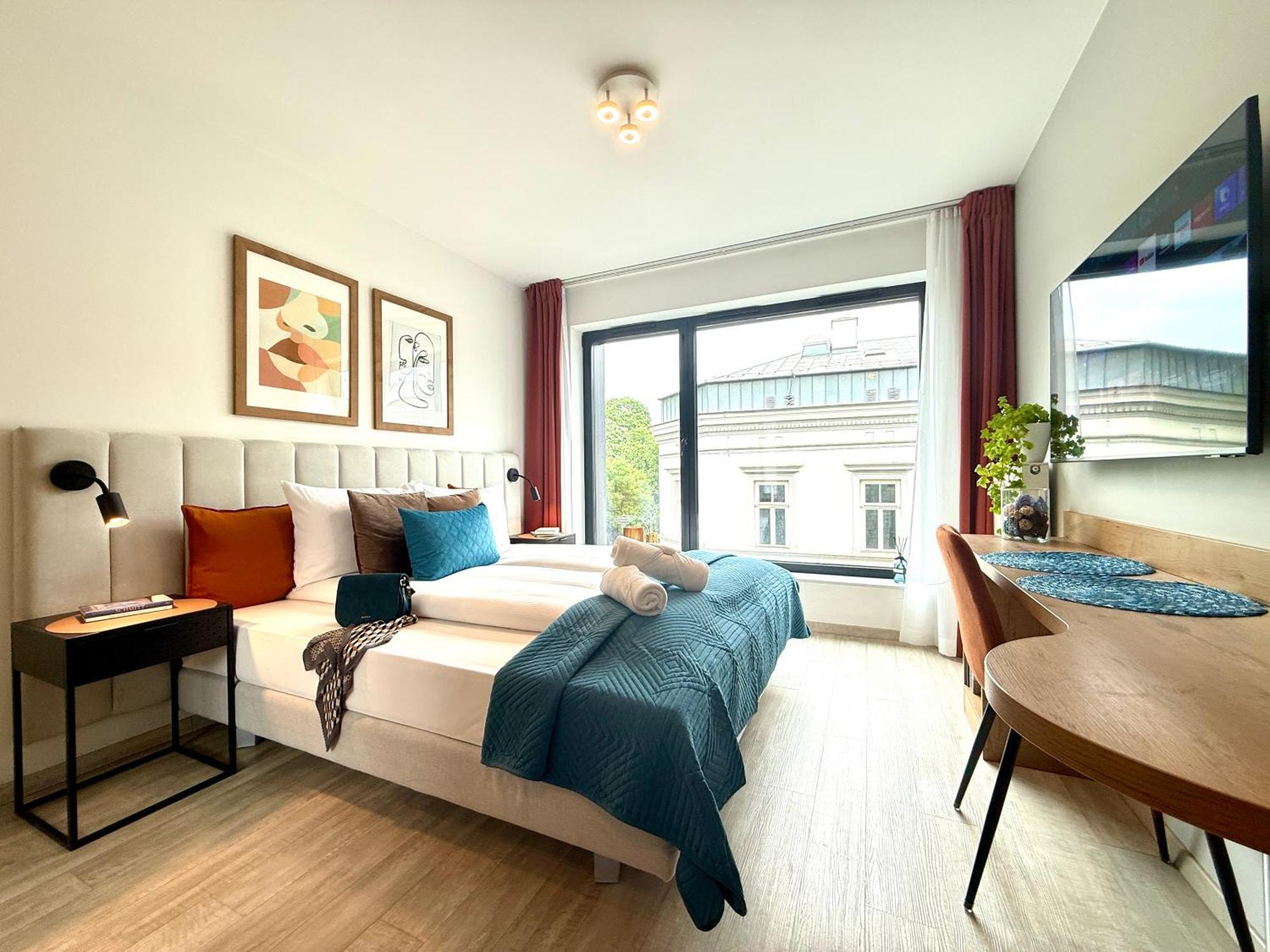 Panorama View By Mint Apartment Krakau Exterior foto