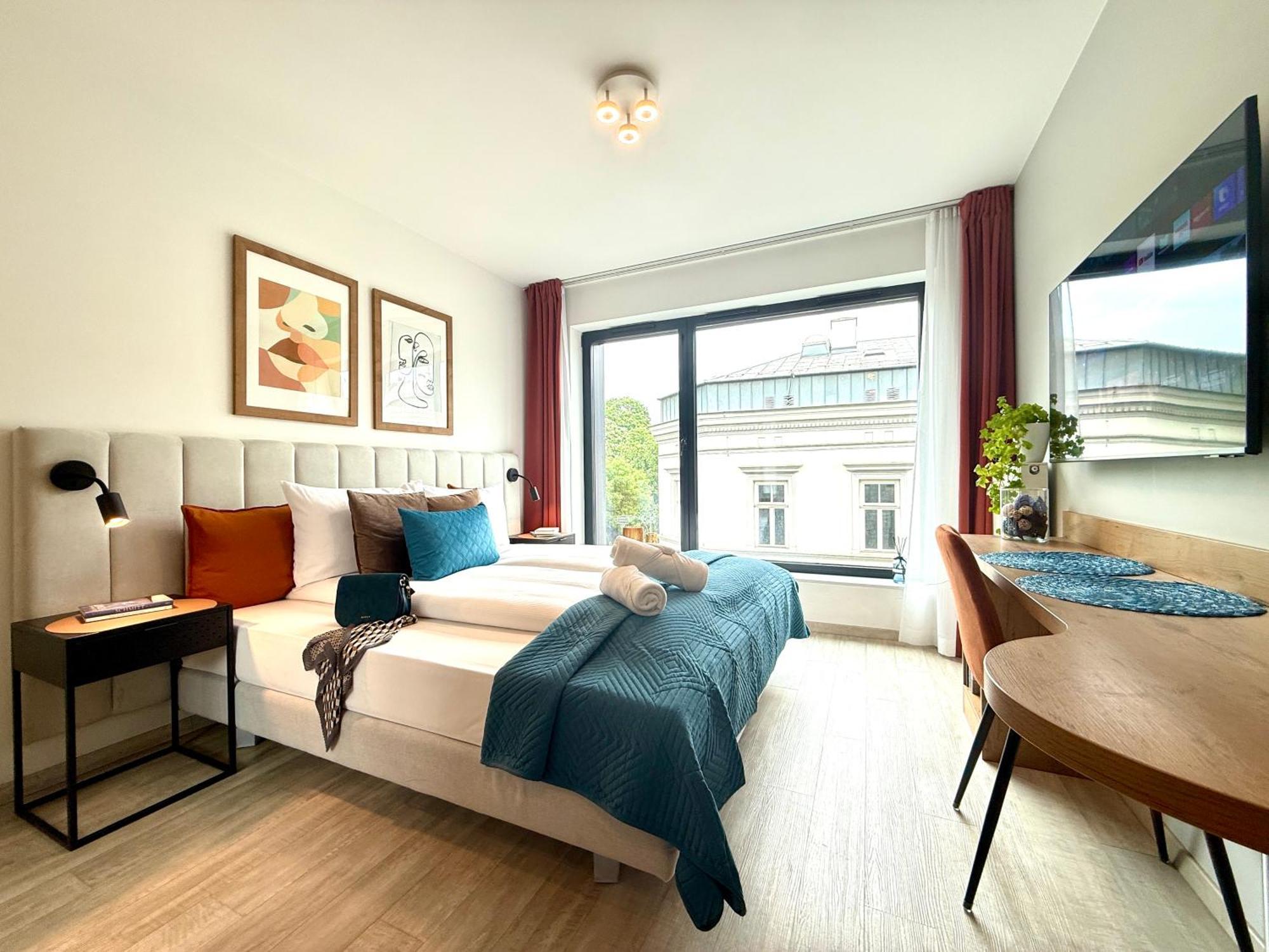 Panorama View By Mint Apartment Krakau Exterior foto